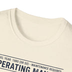 Operating Manual T-Shirt
