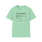 System Diagnostic T-Shirt
